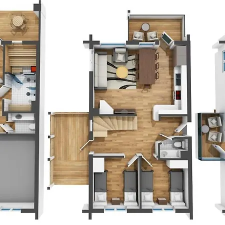 Apartment President Mountain Villas A Levi